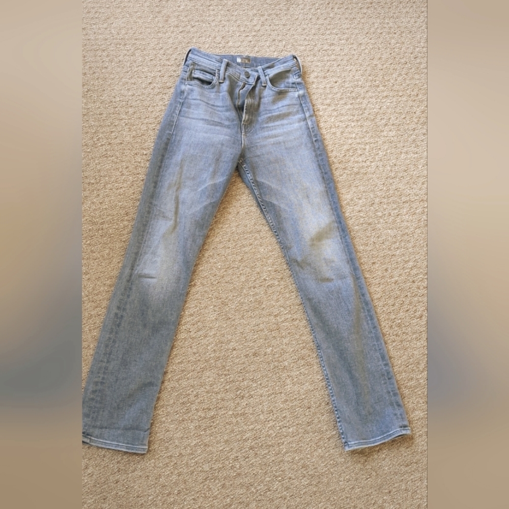 MOTHER High Waisted Rider Skimp Jeans